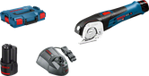 Bosch GUS 12V-300 cordless universal cutter set.