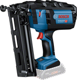 Bosch GNH 18V-64 M cordless wood nailer for brad nails.