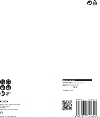 Bosch EXPERT C470 sandpaper set 150 mm.