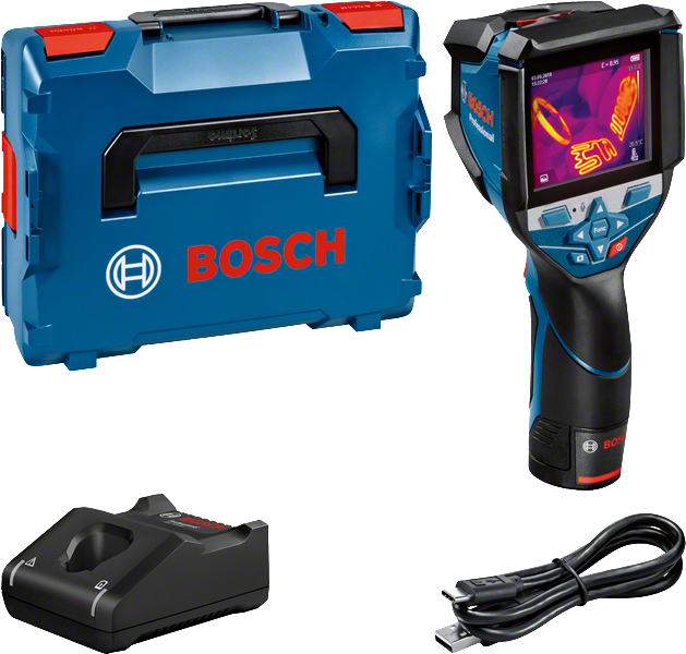 Bosch GTC 600 C thermal imaging camera set.