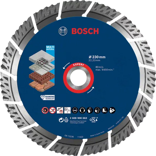 BOSCH 06018C1105 GWS 22-230 P - Meuleuse d'angle 2.200 W 6.500 rpm