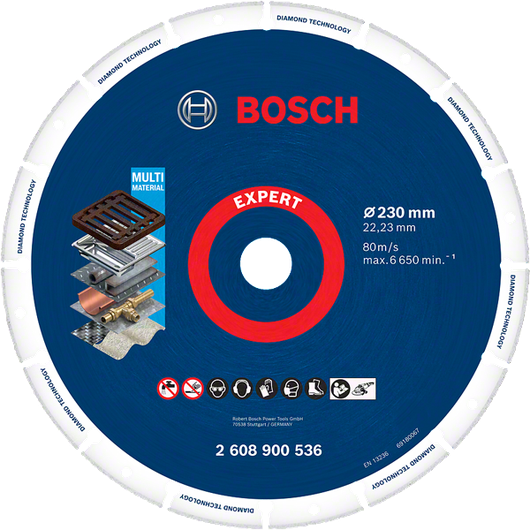 GWS 20-230 P Angle Grinder | Bosch Professional