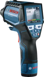 Bosch GIS 1000 C thermal detector, temperature display.