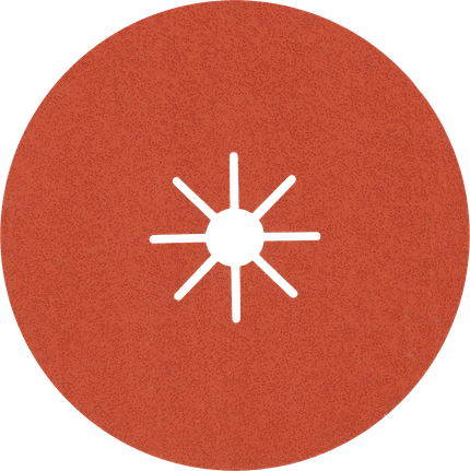 Bosch EXPERT R782 Prisma Ceramic Fibre Disc 180 mm, grit 60.