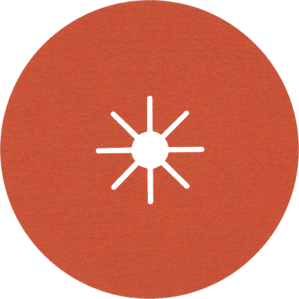 Bosch EXPERT R782 Prisma Ceramic Fibre Disc 180 mm G 80.