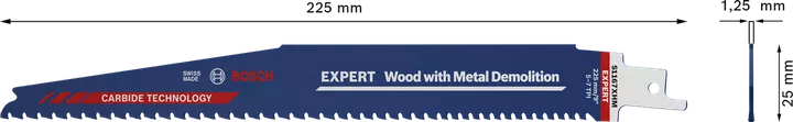 EXPERT Wood with Metal Demolition S1167XHM