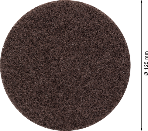 Bosch EXPERT N880 Fleece Disc 125 mm coarse brown.