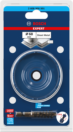 Bosch EXPERT Sheet Metal Hole Saw 68 x 5 mm.
