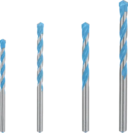 Bosch EXPERT MultiConstruction CYL-9 drill bit set 4-piece.
