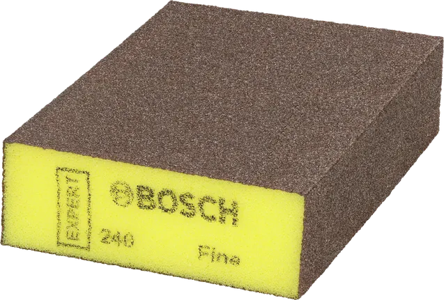 Bosch EXPERT S471 Fine yellow sanding block.