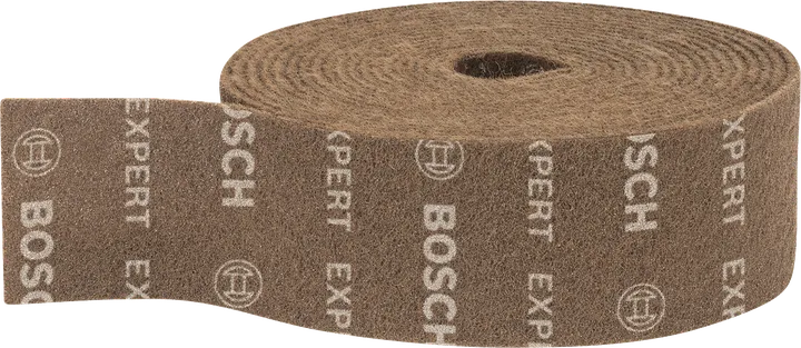 Bosch EXPERT N880 Fleece Roll coarse brown for handsanding.