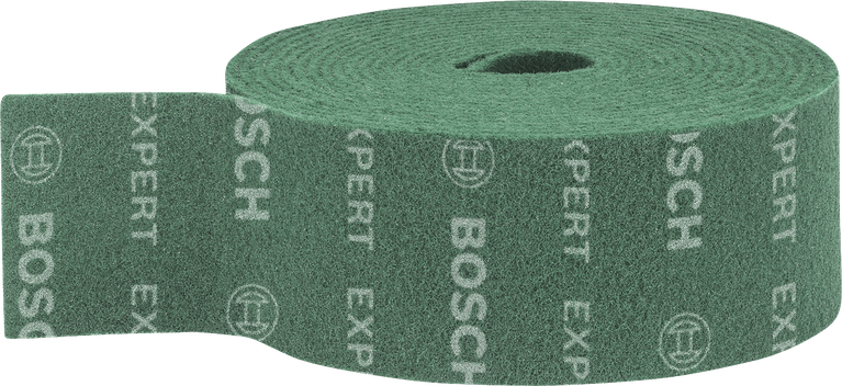 Bosch EXPERT N880 green fleece sanding roll, very fine.