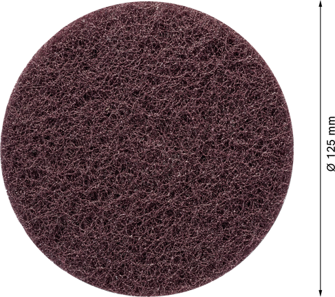 Bosch EXPERT N880 fleece disc maroon 125mm medium.