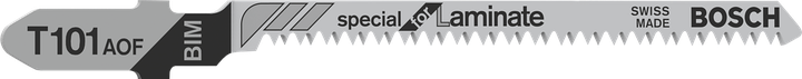 Bosch jigsaw blade T 101 AOF for laminates.