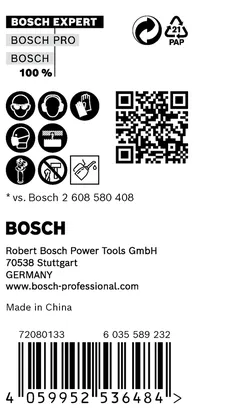 Bosch EXPERT Sheet Metal Hole Saw Set 22/25/32 × 5 mm.