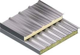 Metal sandwich panel.