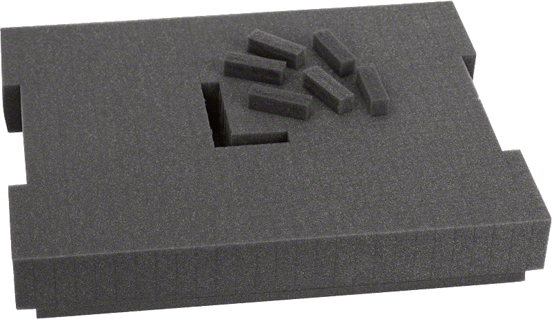 Bosch foam inlay for tool storage and protection.