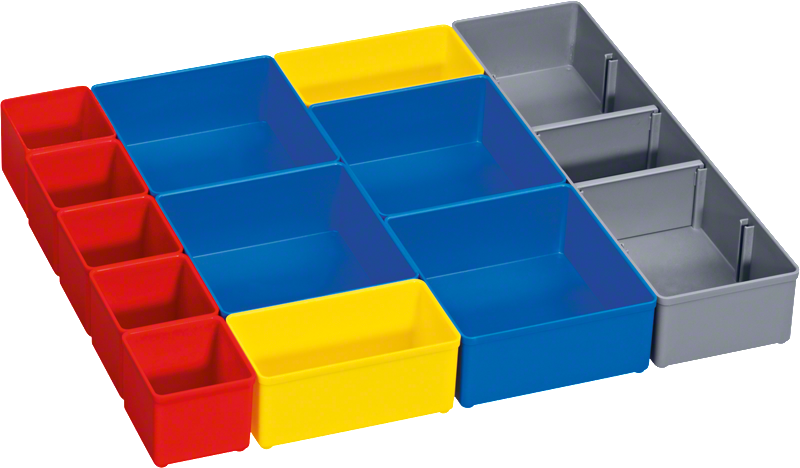 Bosch i-BOXX 53 inset box set 12 pcs for sorting small items.