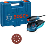 Bosch GEX 125-1 AE random orbit sander with case.