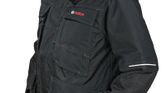 Black Bosch work jacket.