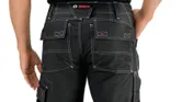 Black work pants, Bosch logo.