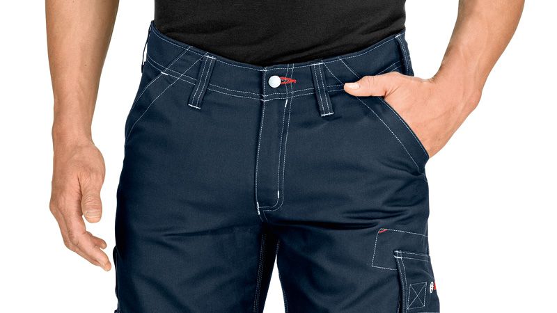 Bosch WKT 010 blue trousers with knee pockets.