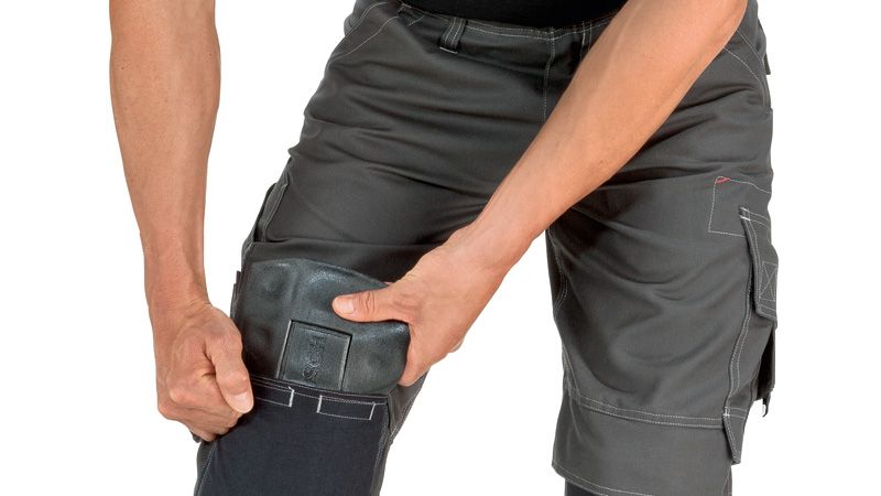 Bosch WKA 08 kneepads with hard-pressed Evazote.