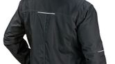 Bosch WPJ 09 parka jacket, black polyester canvas.