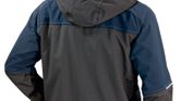 Bosch WRJ 09 rain jacket in black nylon canvas.