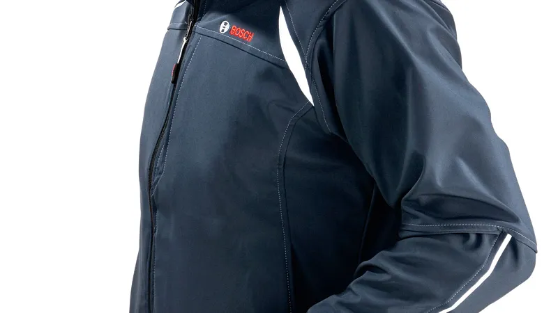 Bosch blue softshell stretch jacket WSJ 010.