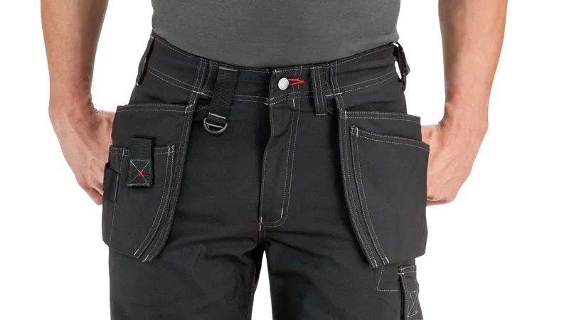 Bosch WHT 09 black trousers with holster pockets.