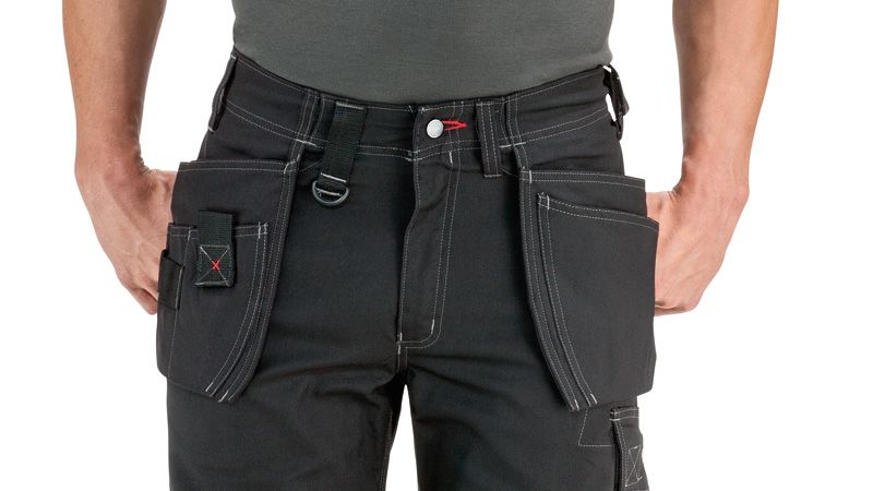 Bosch WHT 09 black trousers with holster pockets.