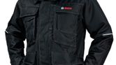 Bosch WPJ 09 parka jacket in black canvas.