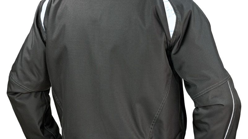 Bosch WFJ 18 pilot jacket in grey polyester canvas.