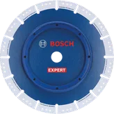 Bosch EXPERT Diamond Pipe Cut Wheel for precise pipe cutting.
