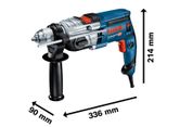 Bosch GSB 19-2 RE Impact Drill dimensions drawing