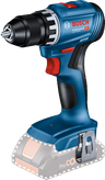 Bosch GSR 18V-45 cordless drill driver, 4Ah ProCORE battery.
