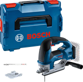 Bosch GST 18V-155 cordless jigsaw with case.
