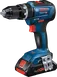 Bosch GSB 18V-55 cordless combi drill with brushless motor.