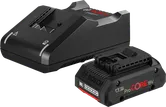 Bosch ProCORE18V 4.0Ah battery and charger set.