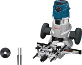 Bosch GMF 1600 CE router with precision adjustment.