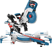 Bosch GCM 8 SDE sliding mitre saw for precise cutting.