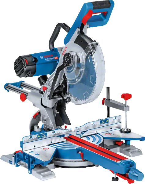 Bosch GCM 350-254 sliding mitre saw with 254mm blade.