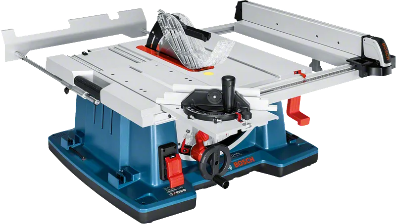Bosch table saw GTS 10 XC with adjustable fence.