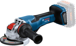 Bosch GWX 18V-15 P cordless angle grinder with X-LOCK.