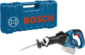 Bosch GSA 18V-32 cordless reciprocating saw with case.