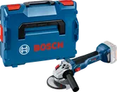 Bosch GWS 18V-10 cordless angle grinder with case.