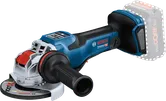 Bosch GWX 18V-15 PSC cordless angle grinder with X-LOCK.