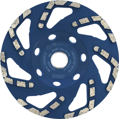 Bosch EXPERT Concrete Diamond Grinding Head, 150 mm.