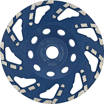 Bosch EXPERT Concrete Diamond Grinding Head, 180 mm.